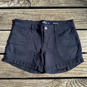 Hollister khaki shorts in navy